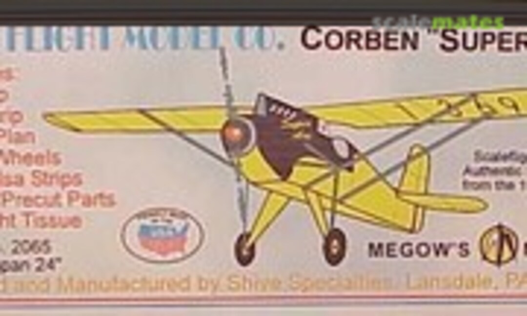 1:13 Corben Super Ace (Scale Flight Model Co. 2065) 2065