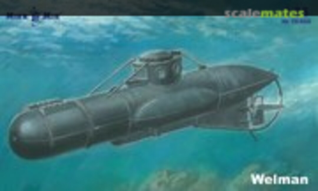 1:35 Welman W10 British WWII midget submarine (MikroMir 35-022) 35-022