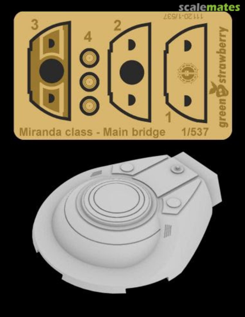 Boxart Miranda class - Main bridge 11120-1/537 Greenstrawberry Boxart Miranda class - Main bridge 11120-1/537 Greenstrawberry