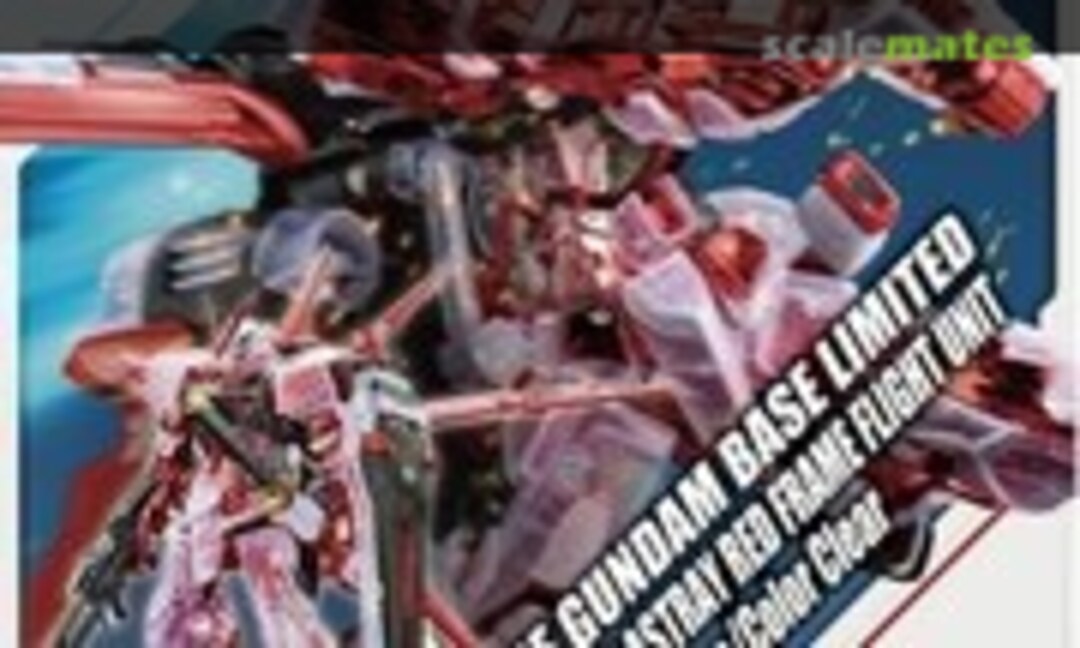 1:100 Gundam Astray Red Frame Flight Unit Plating Frame/Color Clear (Bandai Spirits 5062957)
