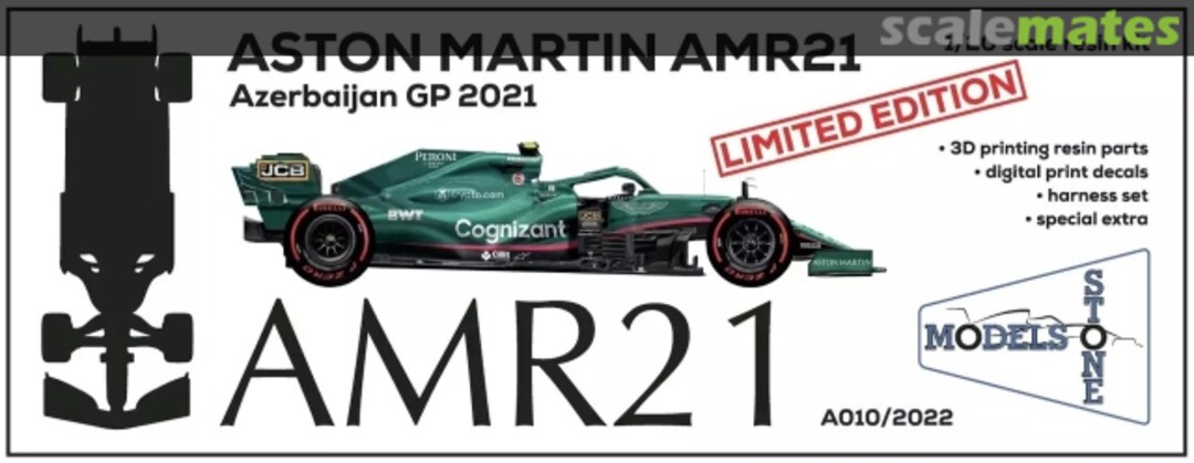 Boxart Aston Martin AMR21 A010/2022 Stone Models Boxart Aston Martin AMR21 A010/2022 Stone Models