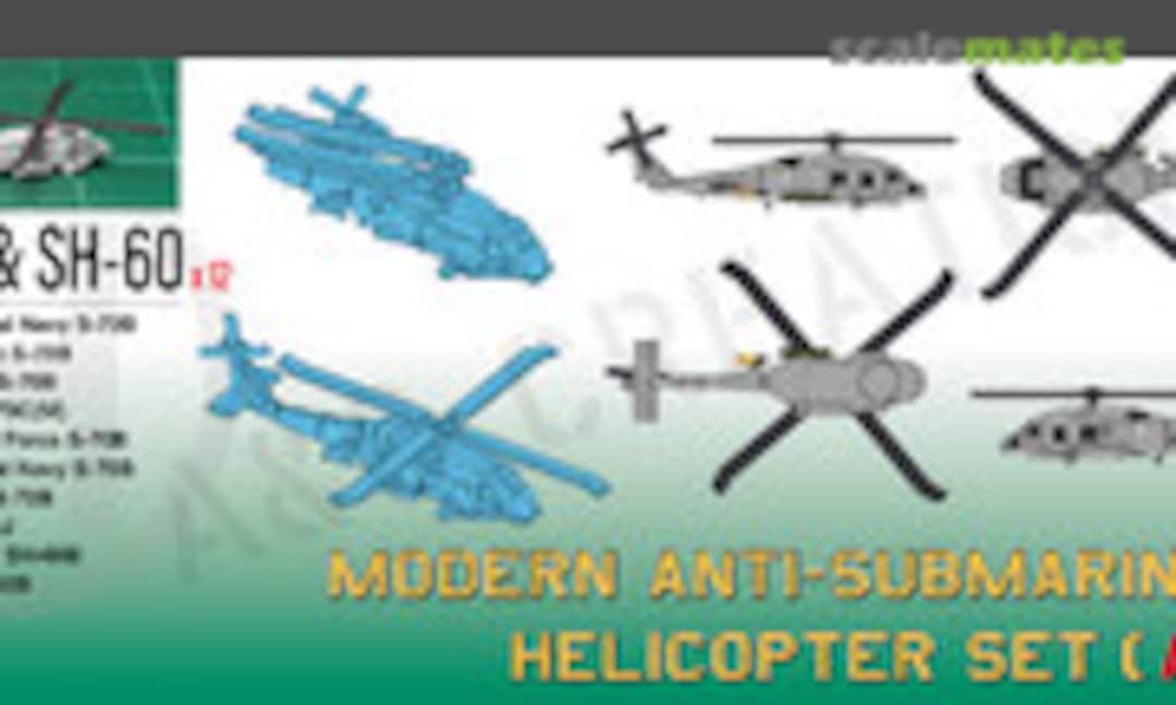 1:700 Modern Anti-Submarine Helicopter Set (A) (AFV Club SE70009) SE70009