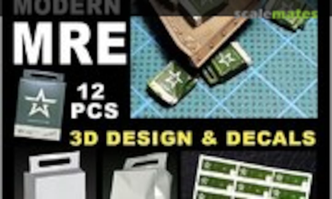 1:35 Russian modern MRE (12 pcs) (Blast Models BL35454K) BL35454K