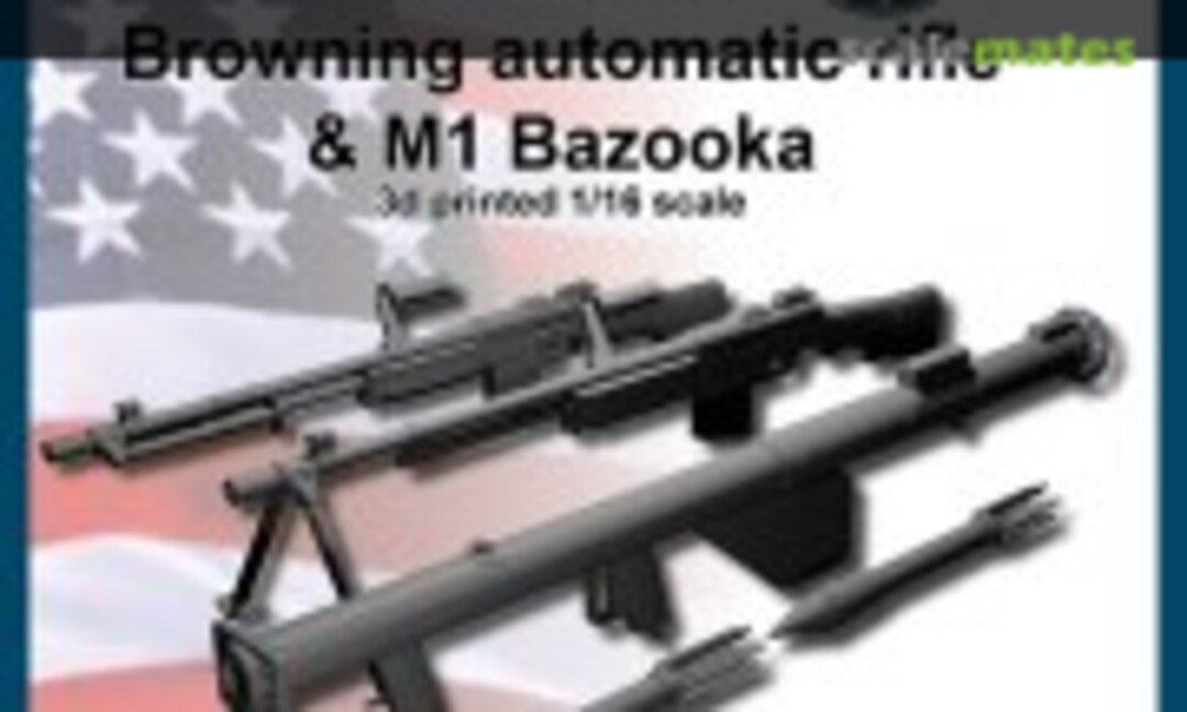 1:16 Browning automatic rifle & M1 Bazooka (FC Model Trend 16580) 16580