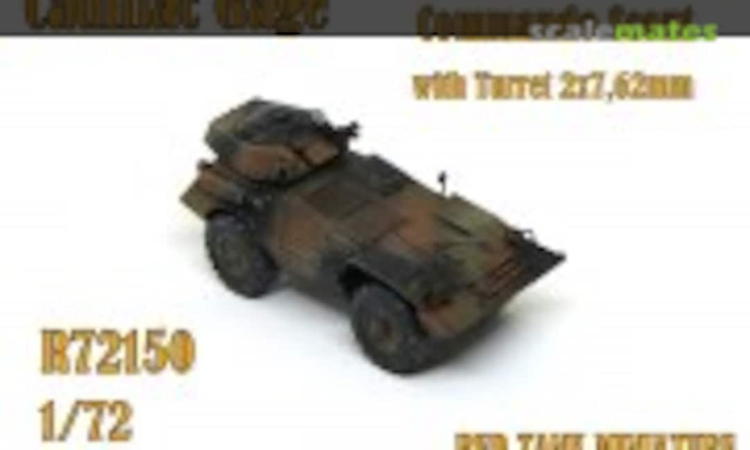 1:72 Cadillac Gage Commando Scout with Turret 2 x 7,62 mm (Red Tank Miniature R72150) R72150