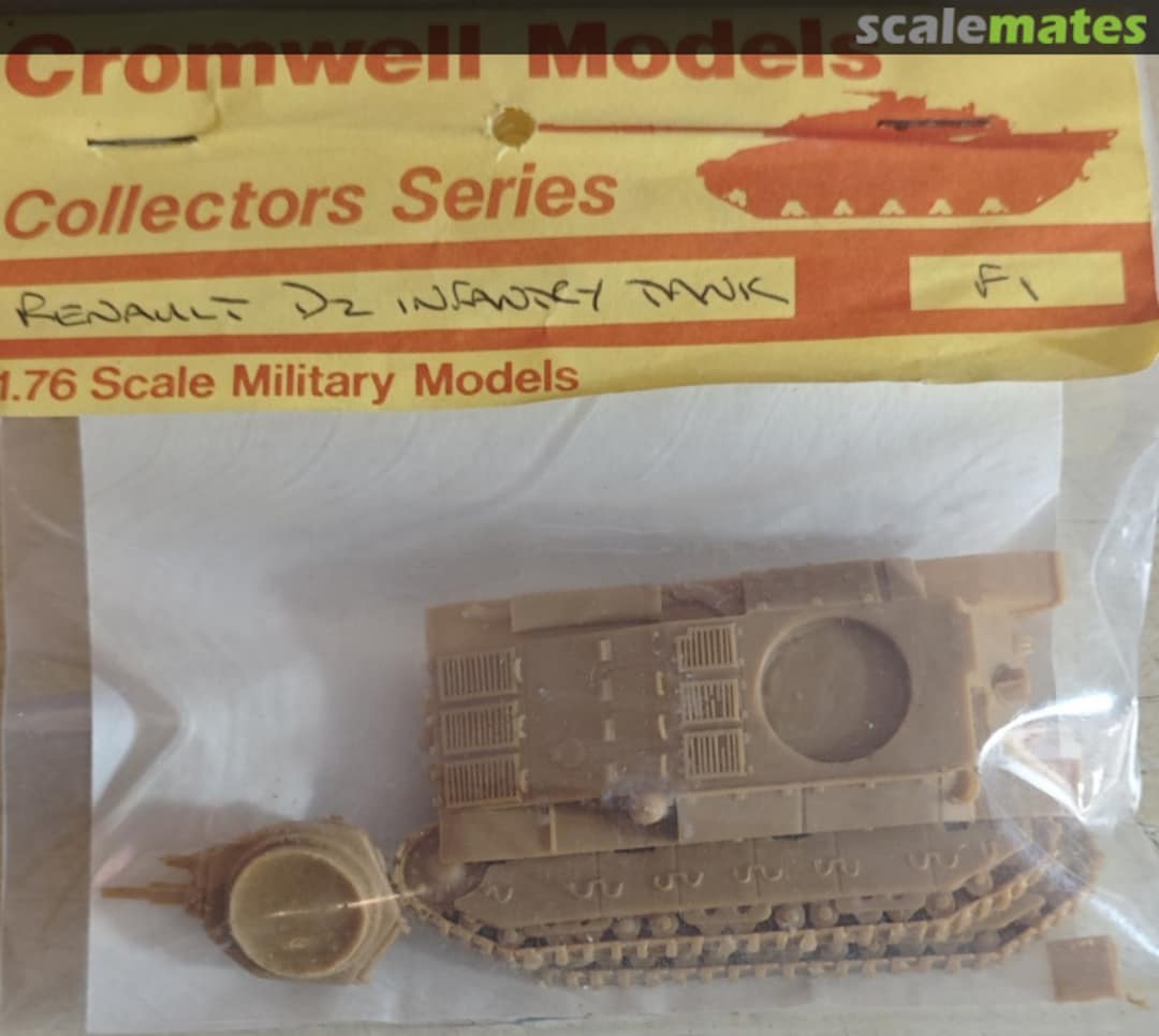 Boxart Renault D2 Infantary Tank F1 Cromwell Models