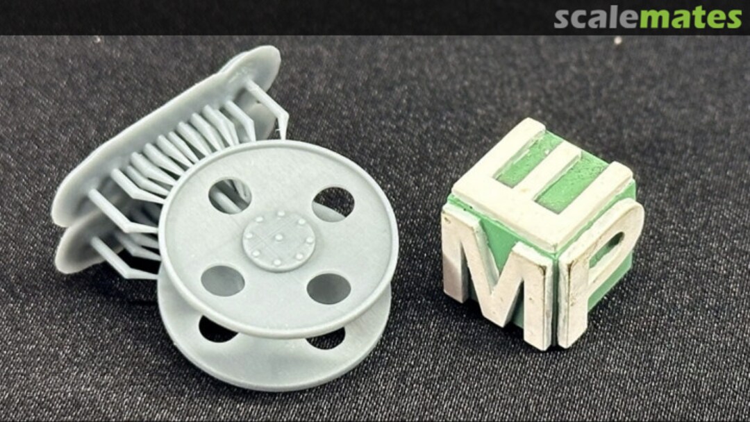 Boxart Jagdpanzer Hetzer - Idler wheels - late 4-hole 35040894 EMP3d