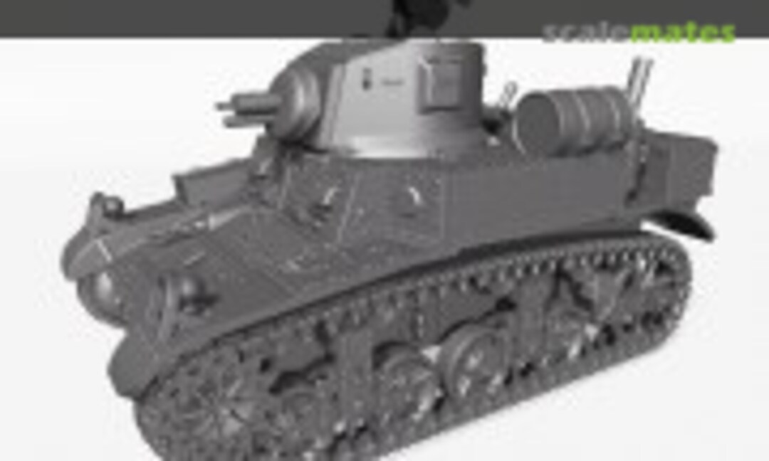 1:72 Light Tank M3A1 Stuart Satan - closed hatch (EMP3d 72011614)