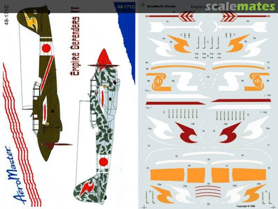 Boxart Empire Defenders II 48-171C AeroMaster Boxart Empire Defenders II 48-171C AeroMaster