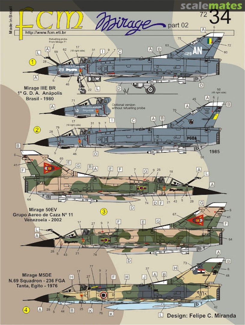Boxart Mirage - Part 02 72-34 FCM Boxart Mirage - Part 02 72-34 FCM