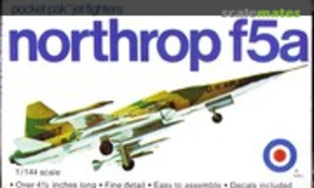 1:105 Northrop F-5A (Entex Industries 8461N)