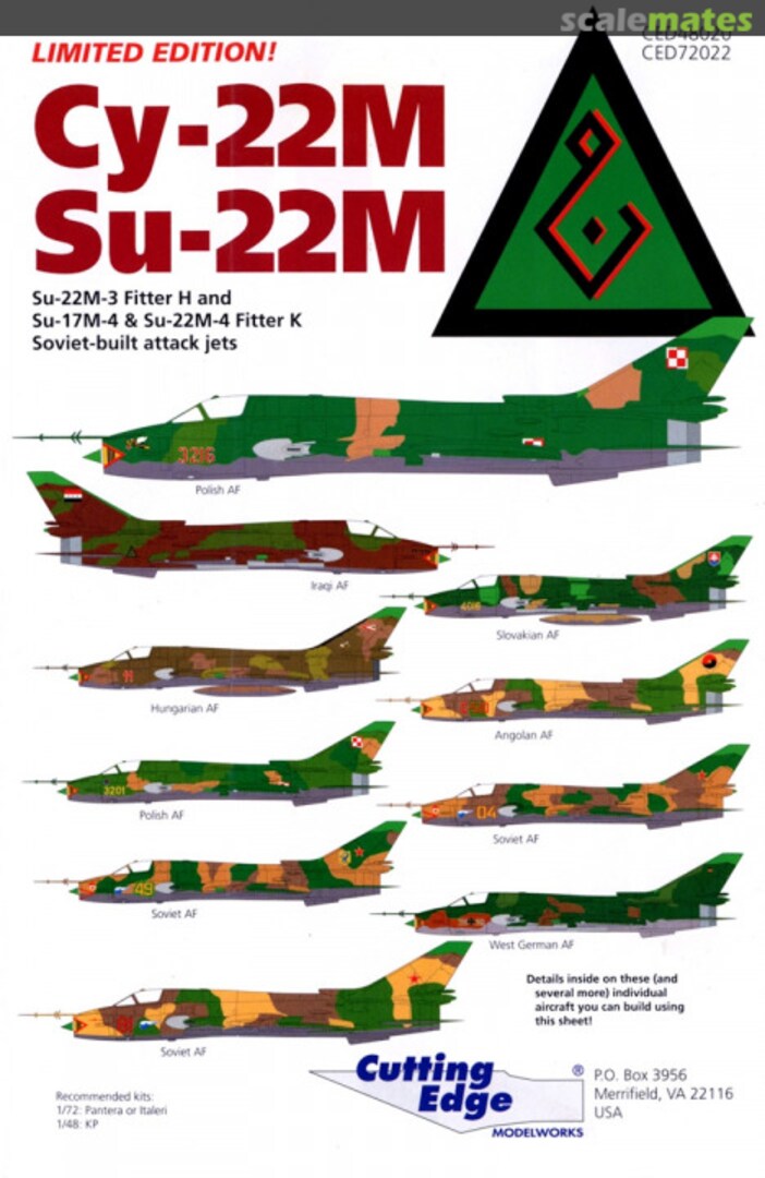 Boxart Su-22M CED48020 Cutting Edge Modelworks