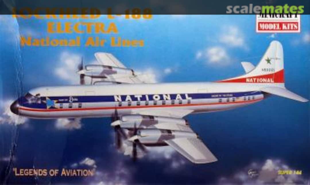 Boxart Lockheed L-188 Electra 14461 Minicraft Model Kits Boxart Lockheed L-188 Electra 14461 Minicraft Model Kits