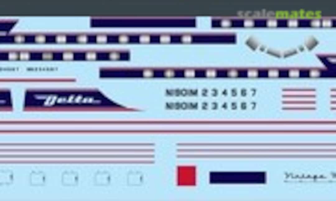 1:144 DC-6 Delta (Final) (Vintage Flyer Decals VFD144-046) VFD144-046