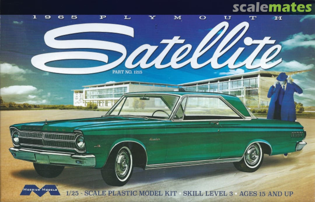Boxart 1965 Plymouth Satellite 1215 Moebius Models Boxart 1965 Plymouth Satellite 1215 Moebius Models
