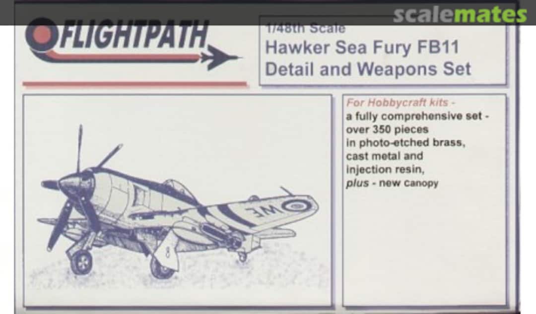 Boxart Hawker Sea Fury FB11 FP-48-051 Flightpath Boxart Hawker Sea Fury FB11 FP-48-051 Flightpath