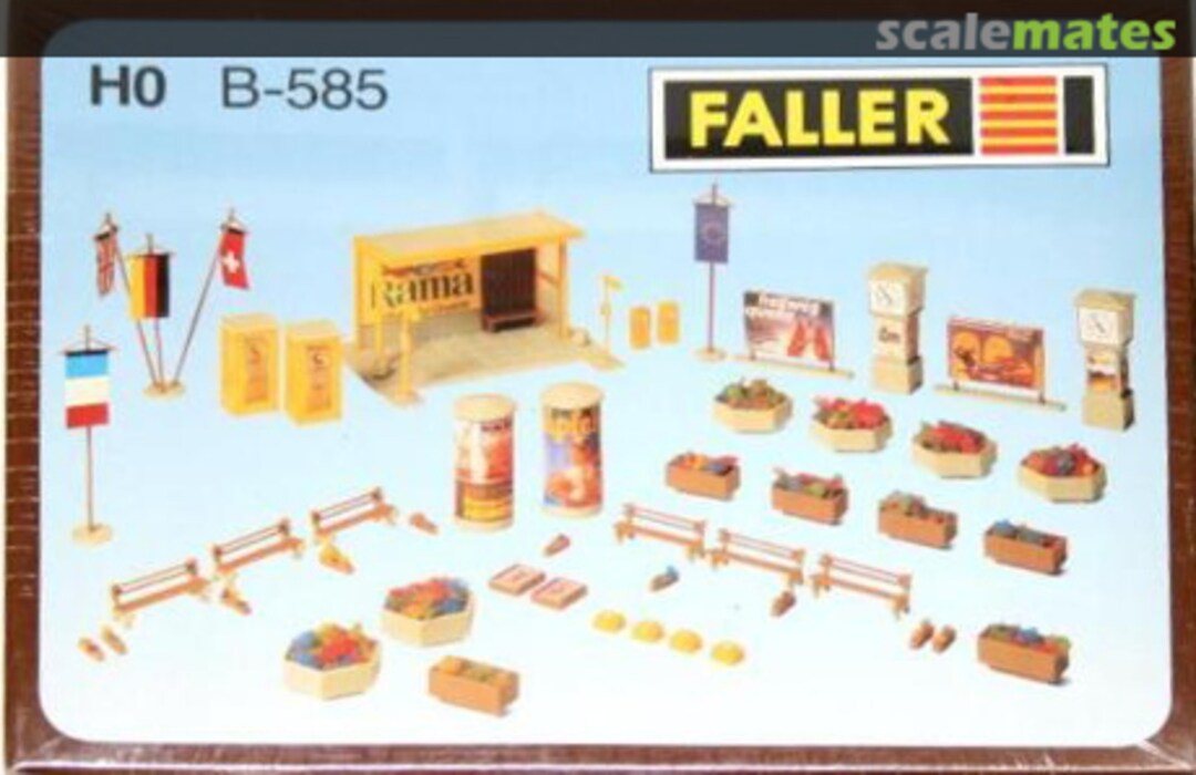 Boxart Stadtausschmückung B-585 Faller Boxart Stadtausschmückung B-585 Faller
