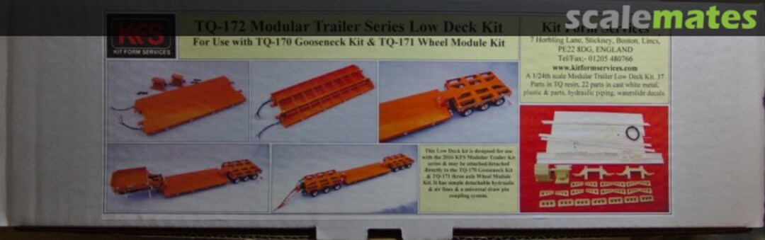 Boxart Modular Trailer TQ-172 Kit Form Services