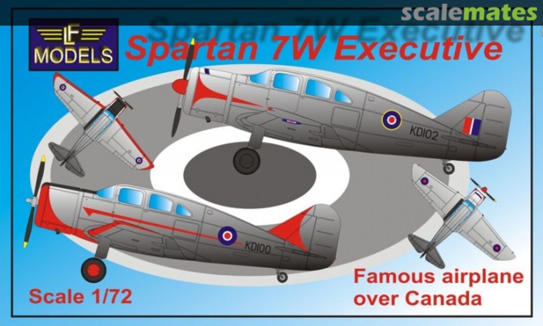 Boxart Spartan 7W Executive 72106 LF Models Boxart Spartan 7W Executive 72106 LF Models