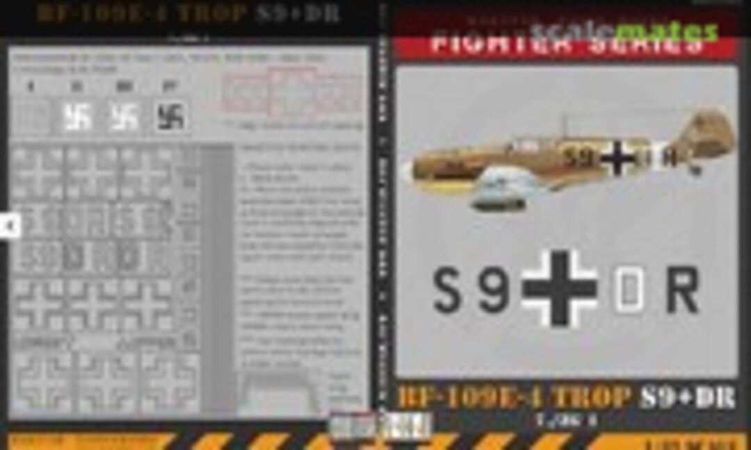 1:32 Messerschmitt Bf-109E-7B Trop S9+DR (Maketar MM32084K) MM32084K