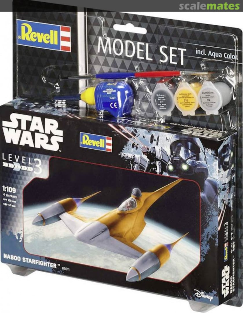 Boxart Naboo Starfighter 63611 Revell Boxart Naboo Starfighter 63611 Revell