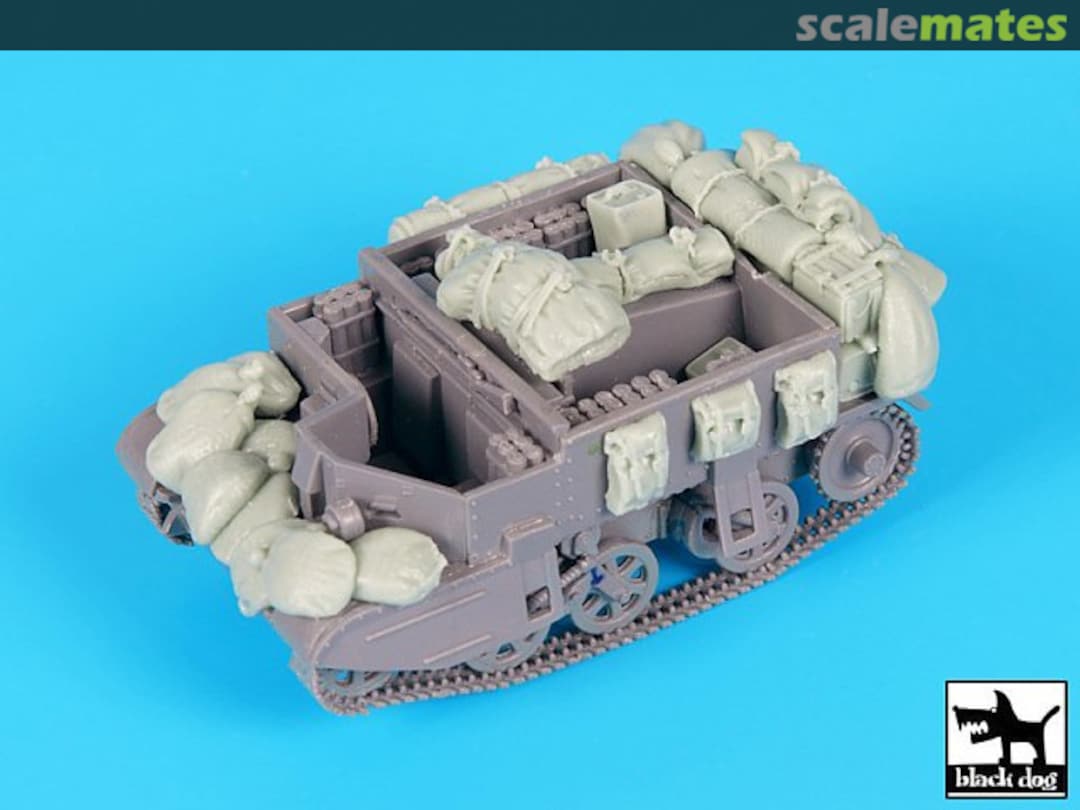 Boxart Bren carrier accessories set T72112 Black Dog Boxart Bren carrier accessories set T72112 Black Dog