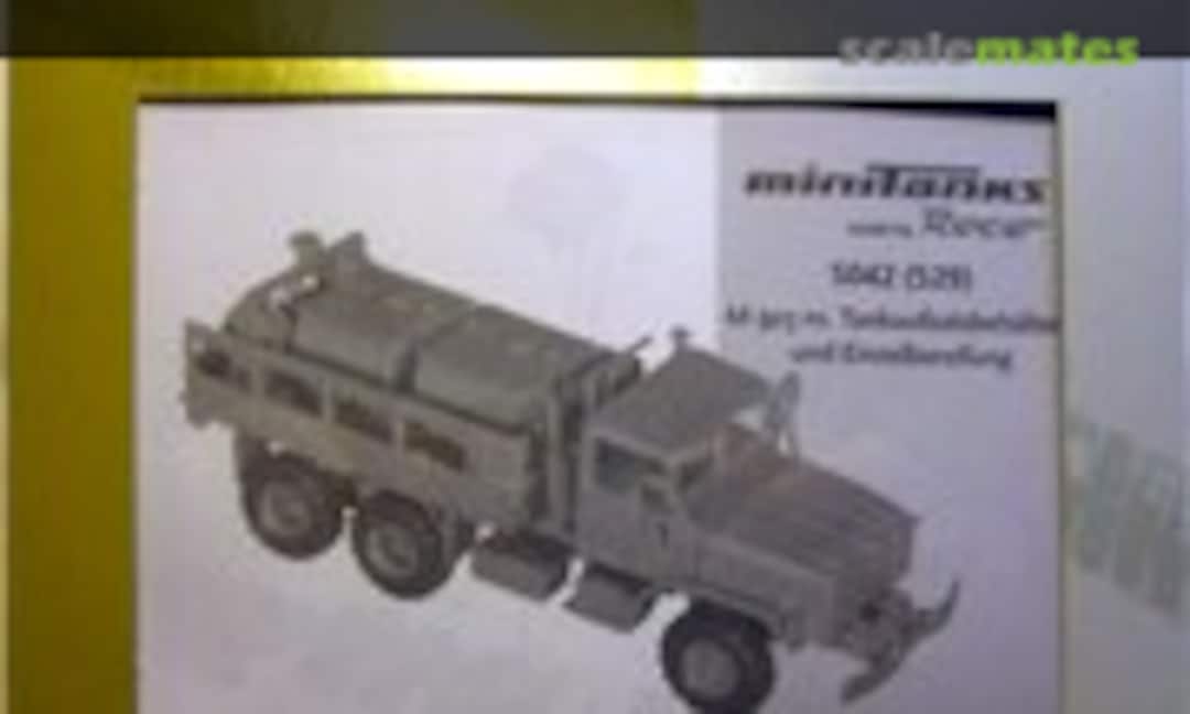 1:87 M 923 mit Tankaufsatzbehältern und Einzelbereifung (Roco Minitanks 5042)