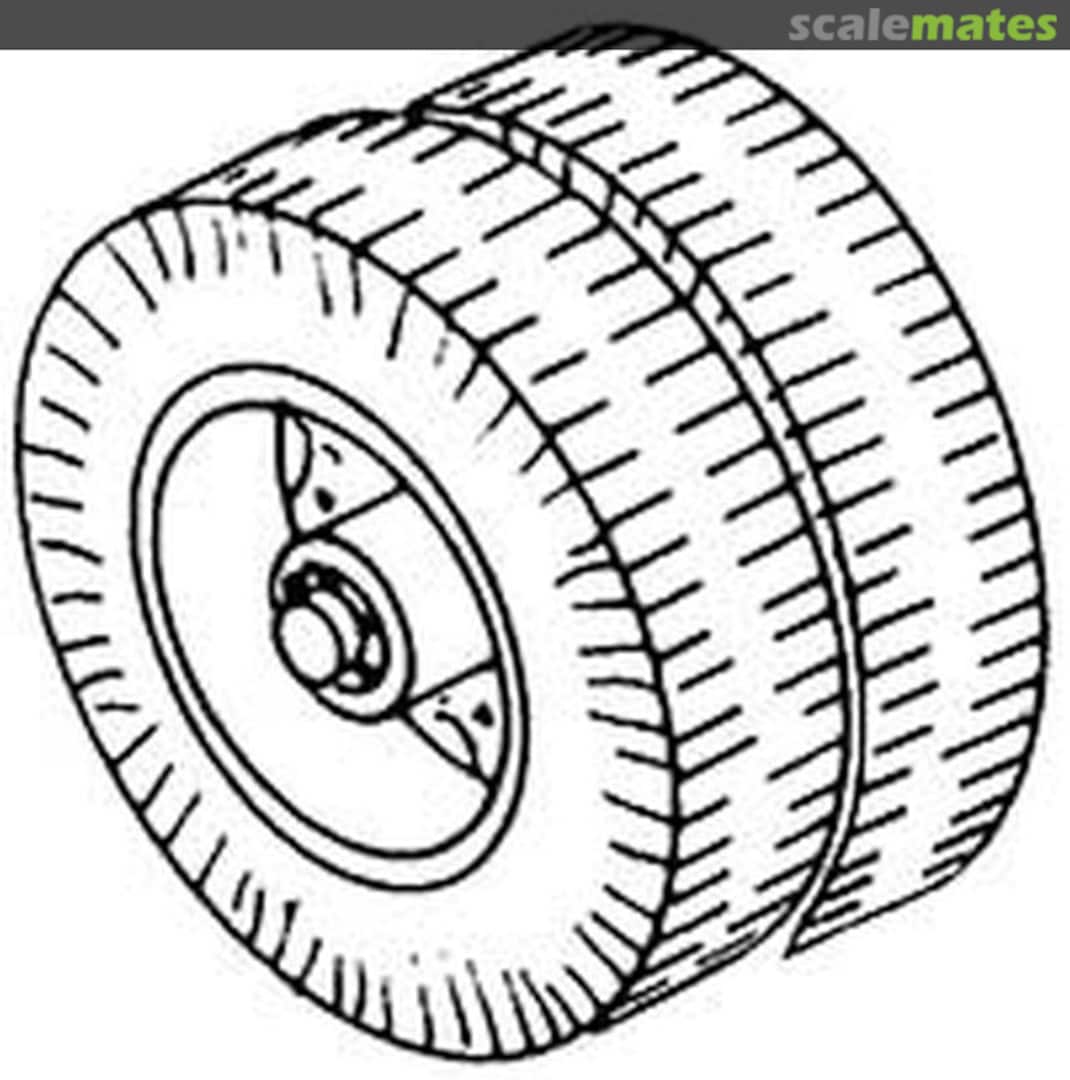 Boxart Doppelreifen z. B. Faun 4397 Weinert Modellbau