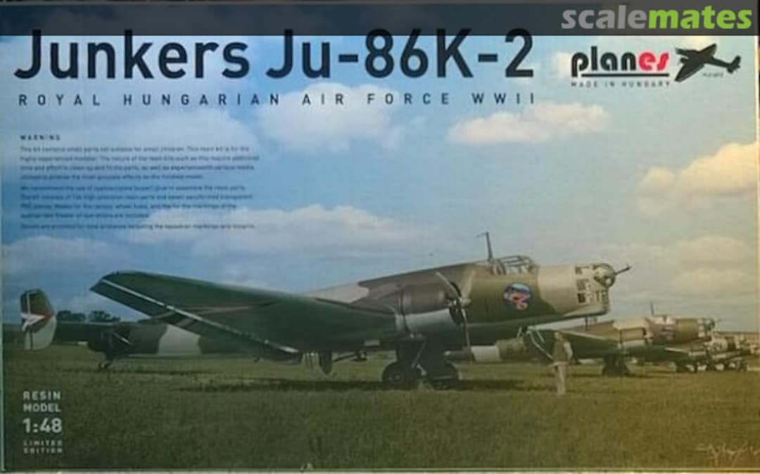 Boxart Junkers Ju 86 K-2 4812 Planes Resin Boxart Junkers Ju 86 K-2 4812 Planes Resin
