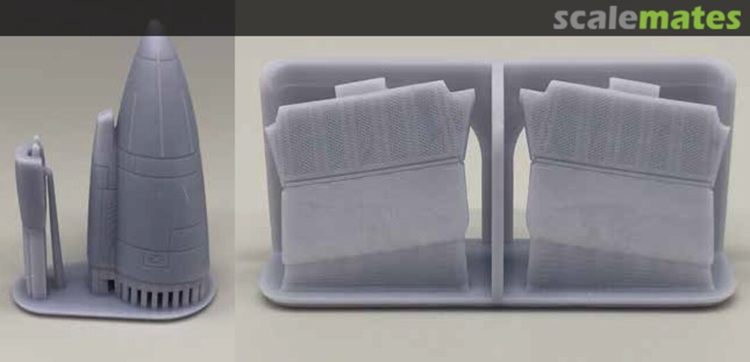 Boxart F-4EJ Kai Nose Cone Splitter Vane Set 7217 Raf Avi.