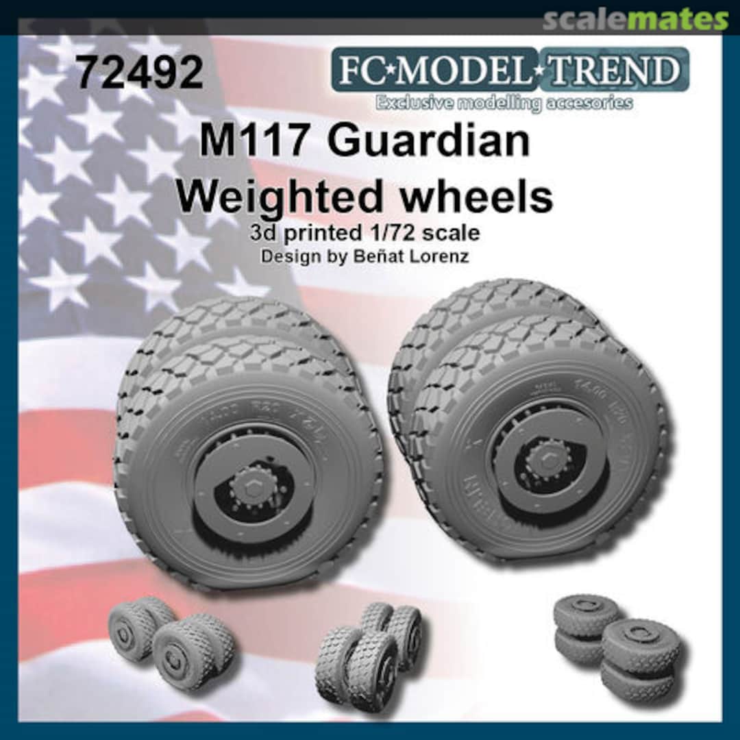 Boxart M1117 Guardian, weighted wheels 72492 FC Model Trend Boxart M1117 Guardian, weighted wheels 72492 FC Model Trend