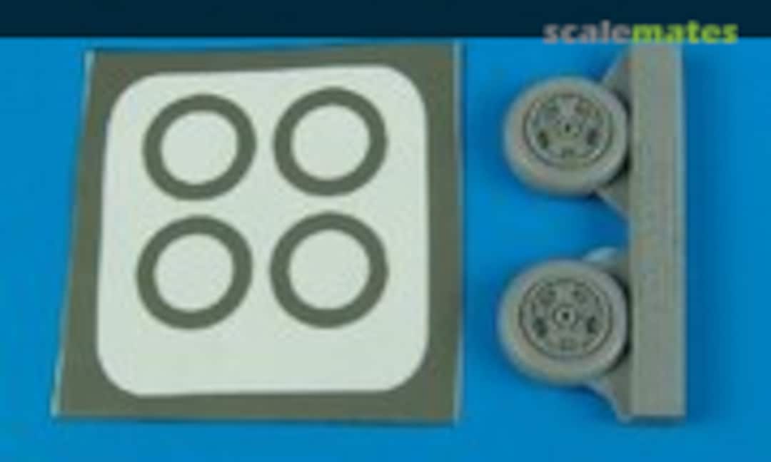 1:72 A-7A/B/E Corsair II - Wheels & paint masks (Aires 7227) 7227