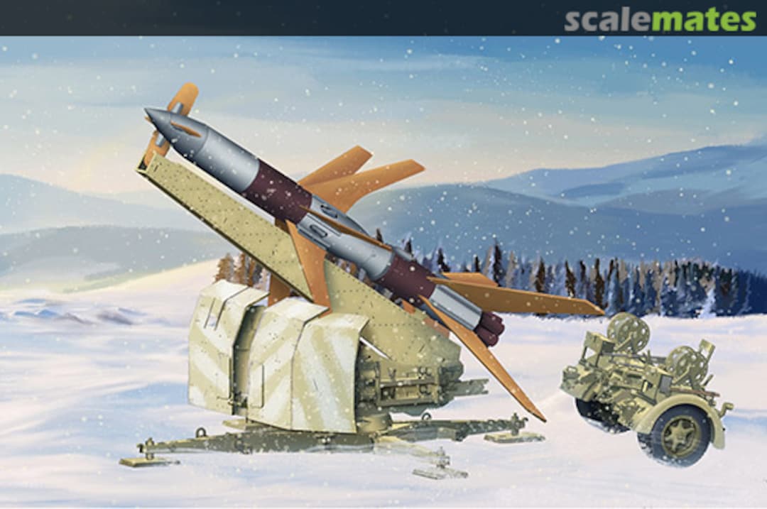 Boxart Flakrakete Rheintochter I 02357 Trumpeter Boxart Flakrakete Rheintochter I 02357 Trumpeter