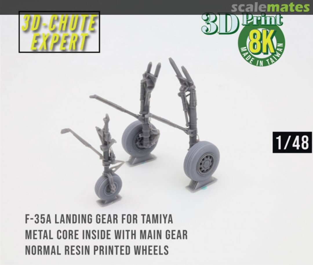 Boxart F-35A Lightning II - Landing Gear n/a 3D-Chute Expert Boxart F-35A Lightning II - Landing Gear n/a 3D-Chute Expert