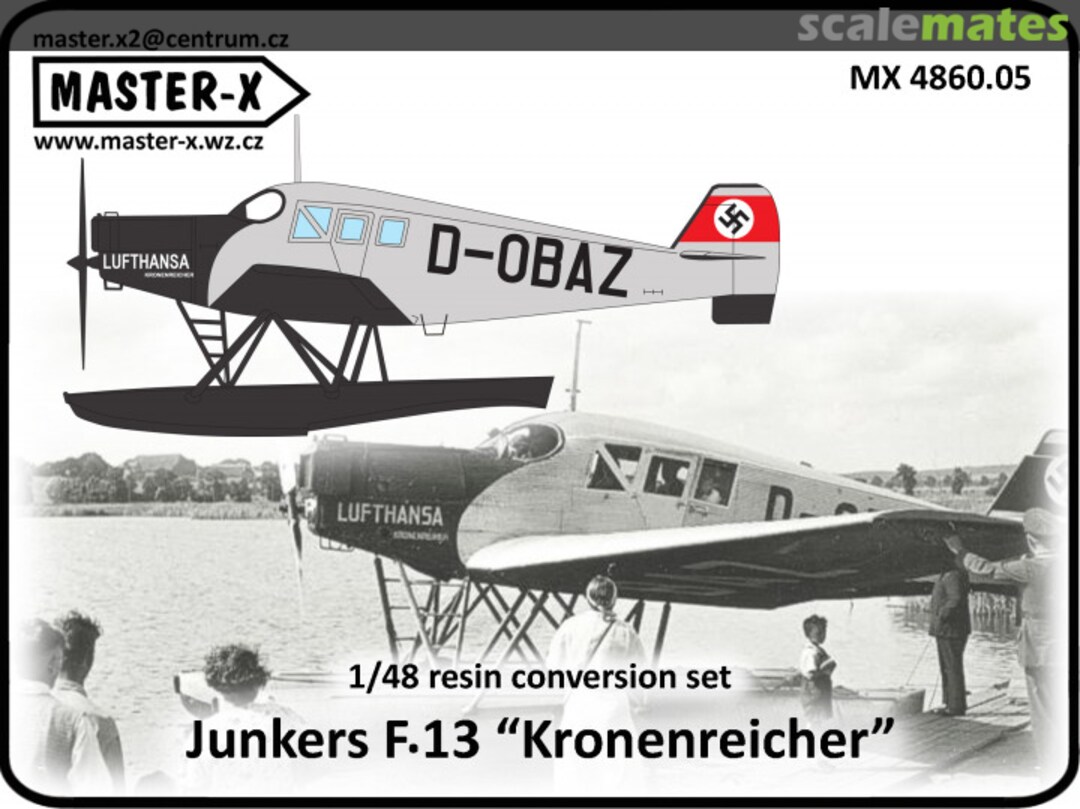 Boxart Junkers F.13 4860.05 Master-X Boxart Junkers F.13 4860.05 Master-X