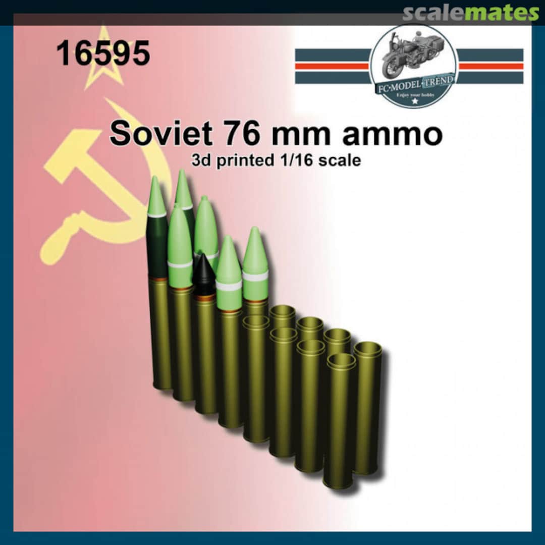 Boxart Soviet 76mm ammo 16595 FC Model Trend Boxart Soviet 76mm ammo 16595 FC Model Trend