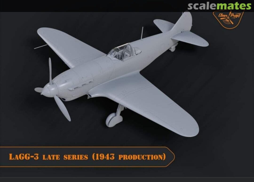 Boxart LaGG-3 TBA48-2025A Clear Prop! Boxart LaGG-3 TBA48-2025A Clear Prop!