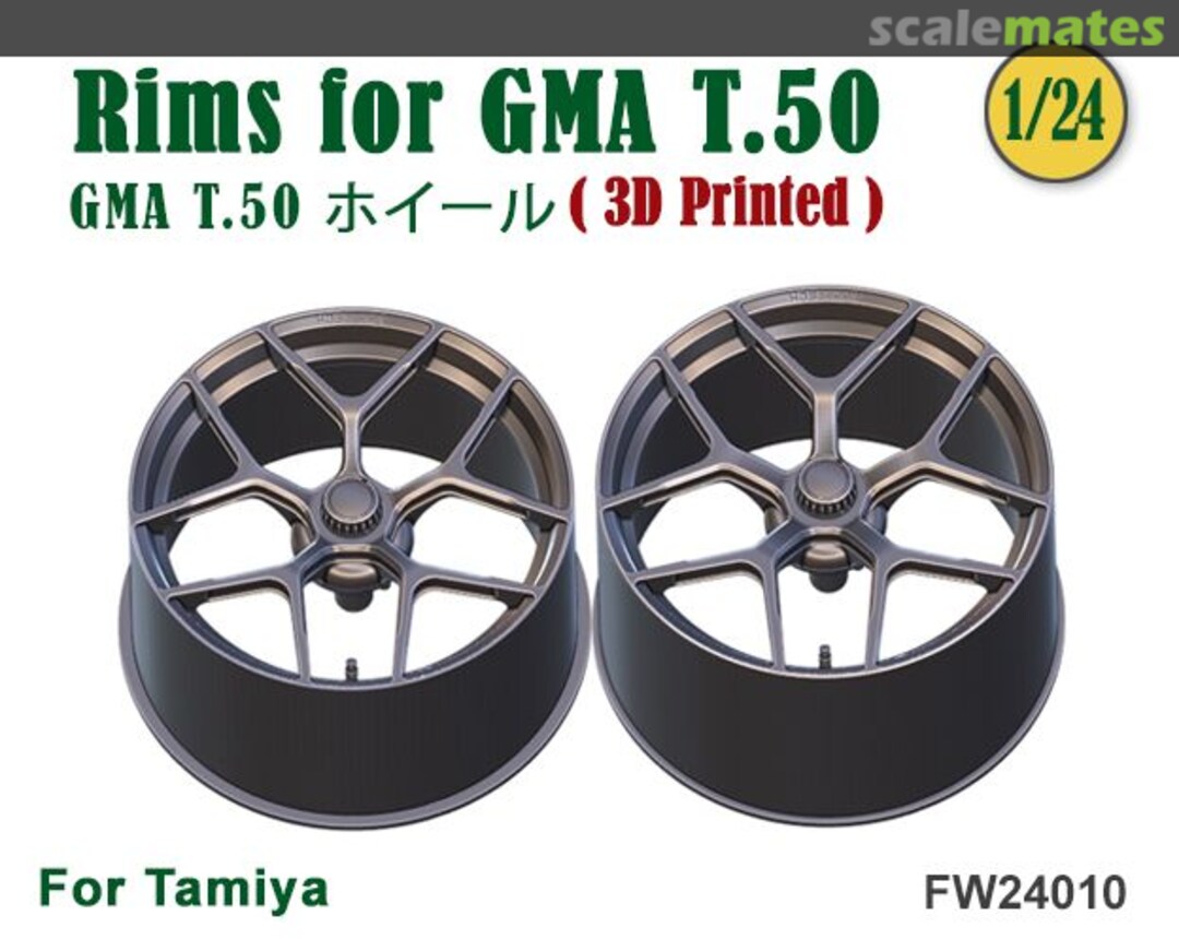 Boxart Rims for GMA T.50 FW24010 Fat Frog Scale Models