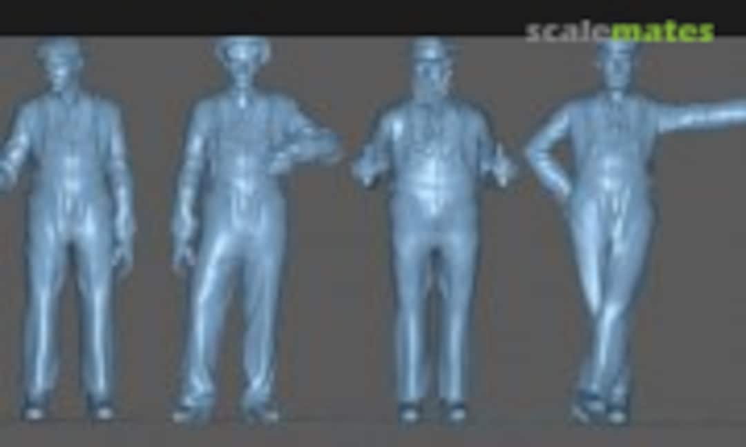 1:48 4 Mann Lokpersonal Köff (Peddinghaus-Decals 48413) 48413