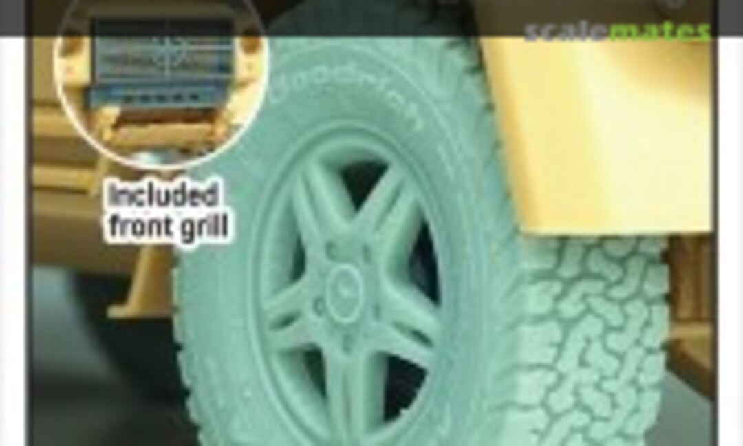 1:35 German Wolf SSA Sagged Wheel set (2) (Def.Model DW35184) DW35184