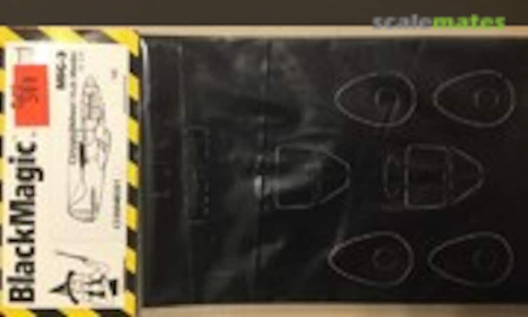 1:48 MiG-3 Canopy & Wheel Hub Masks (Cutting Edge Modelworks CEBM48361) CEBM48361