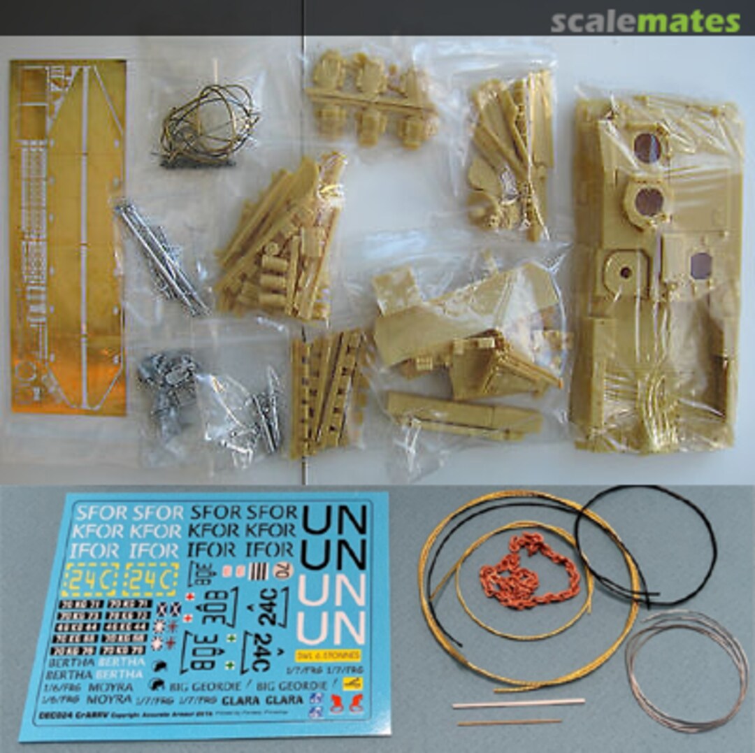 Contents Challenger ARRV (CrARRV) C024 Accurate Armour Contents Challenger ARRV (CrARRV) C024 Accurate Armour