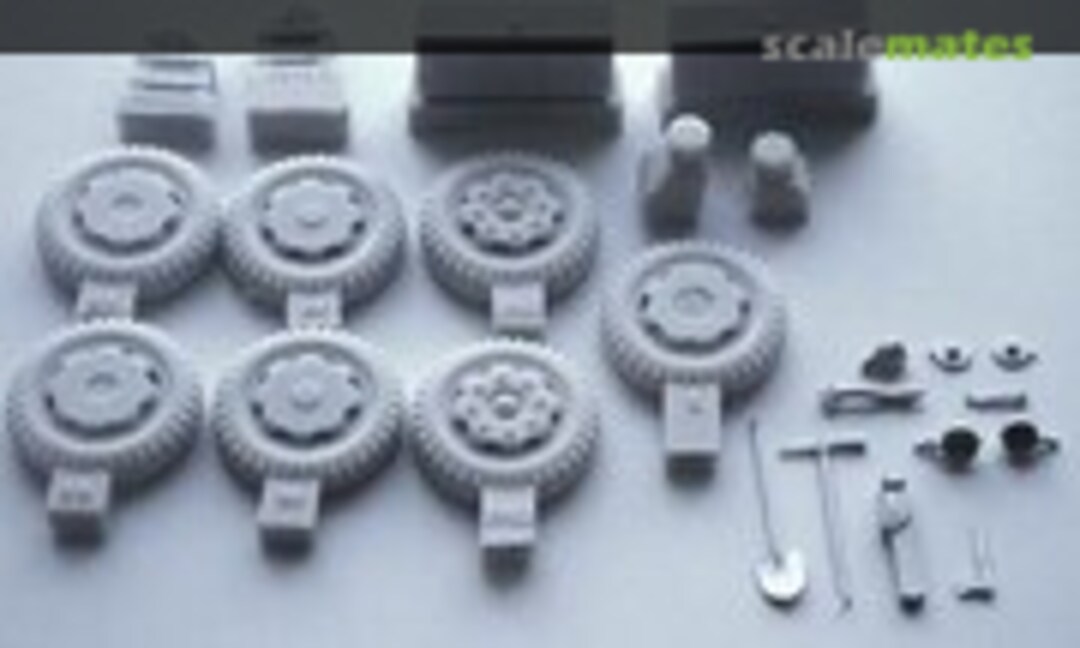 1:35 Mercedes L3000S/ L701 8-Lochfelge Wheel Set (MR Modellbau MR-35223) MR-35223