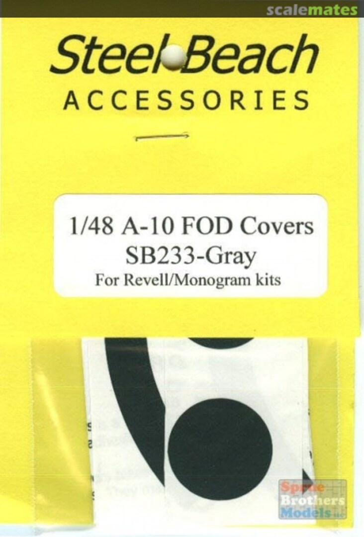 Boxart Gray A-10 Thunderbolt II Warthog FOD Covers 49033 Steel Beach Boxart Gray A-10 Thunderbolt II Warthog FOD Covers 49033 Steel Beach