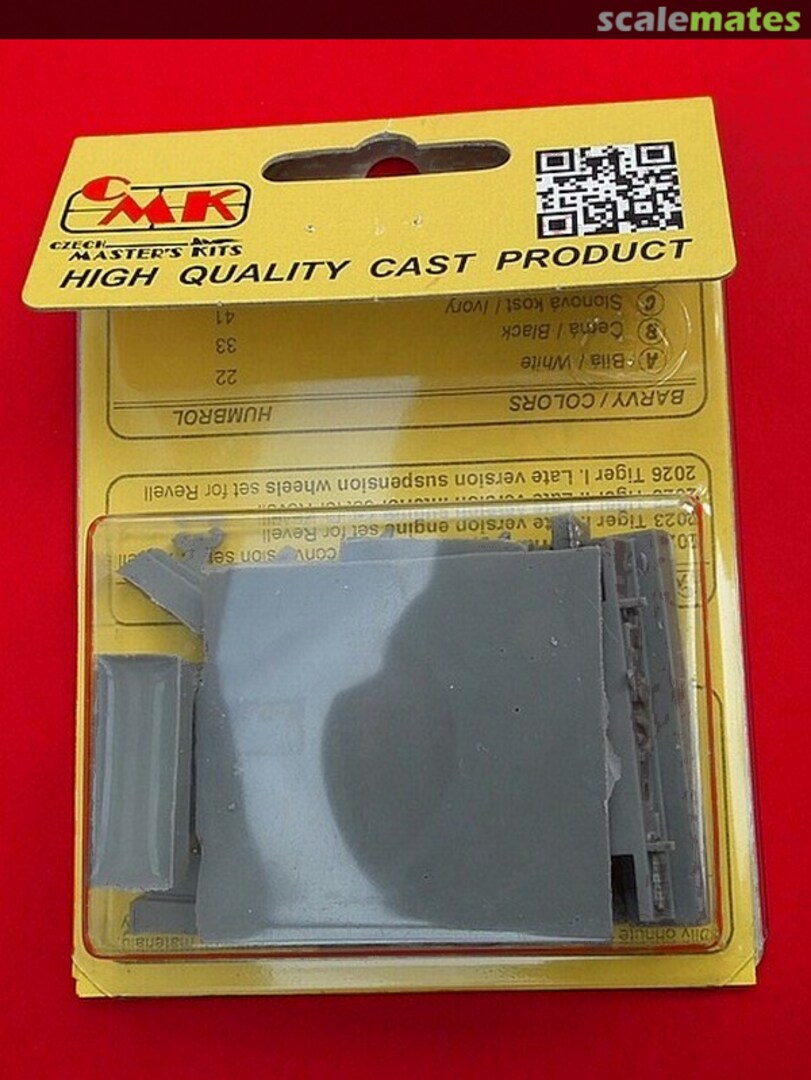 Boxart Tiger I Late - Driver set 2024 CMK Boxart Tiger I Late - Driver set 2024 CMK