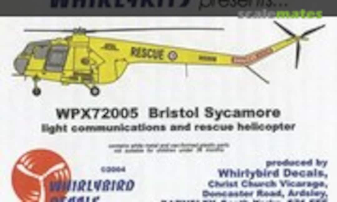 1:72 Bristol Sycamore (Whirlykits 72005)