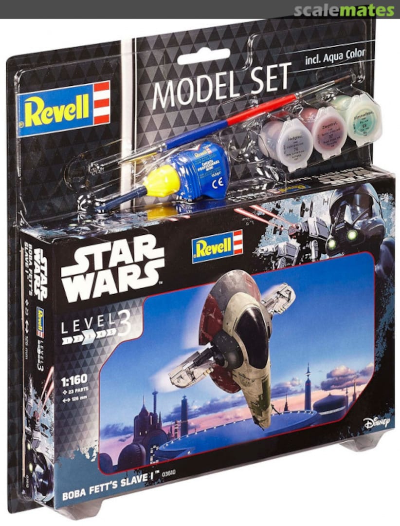Boxart Boba Fett's Slave I 63610 Revell Boxart Boba Fett's Slave I 63610 Revell