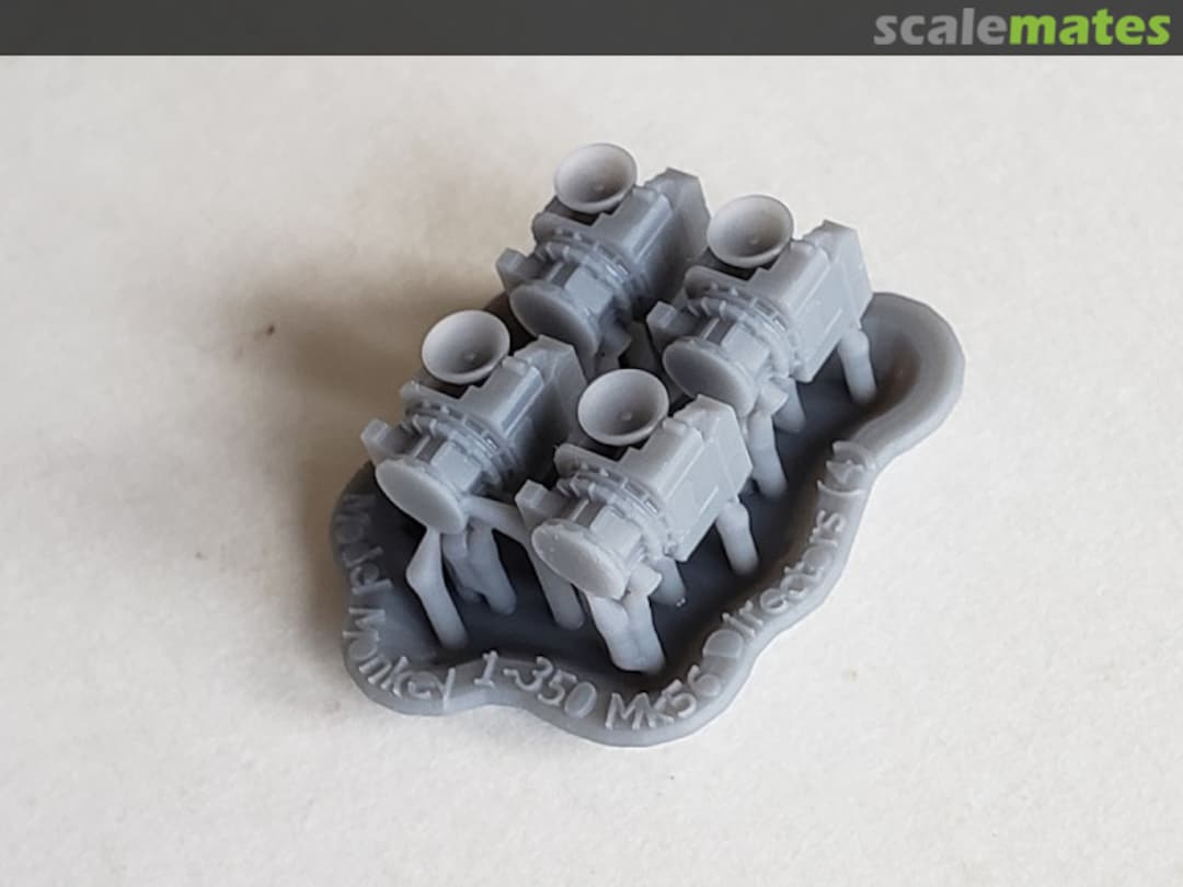 Boxart Mk.56 Fire Control Directors 350-Mk56-4 Model Monkey Boxart Mk.56 Fire Control Directors 350-Mk56-4 Model Monkey