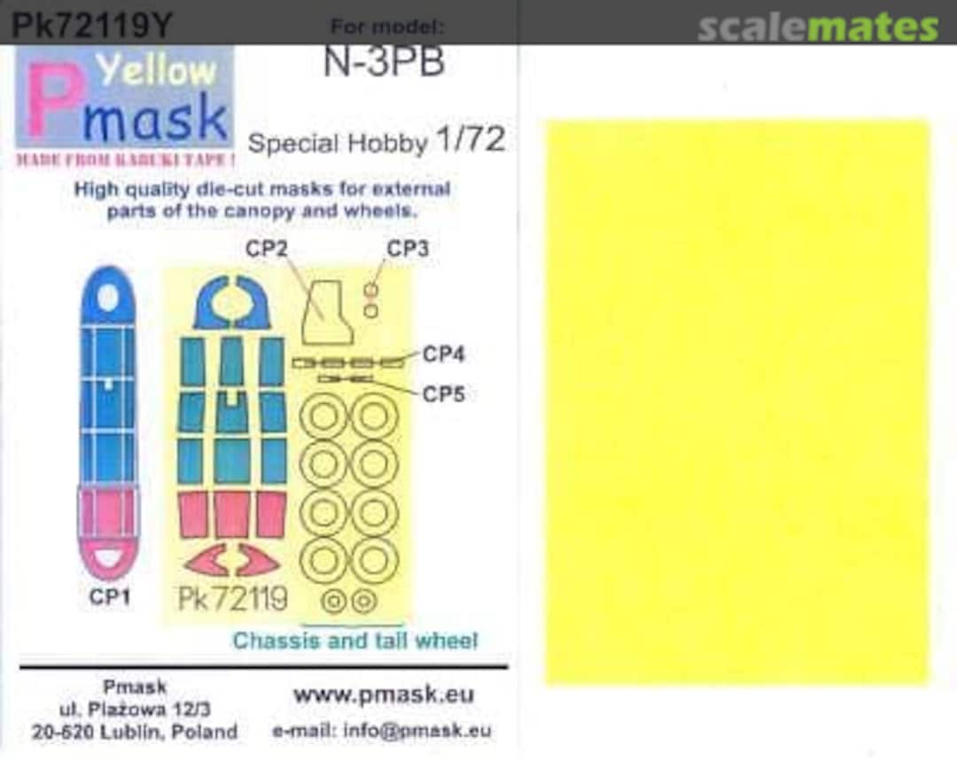Boxart N-3PB PK72119Y Pmask Boxart N-3PB PK72119Y Pmask