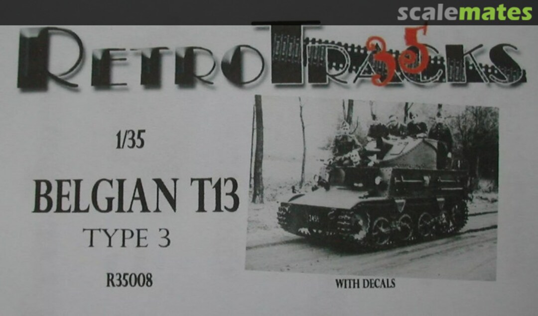 Boxart Belgian T13 Type 3 R35008 RetroTracks